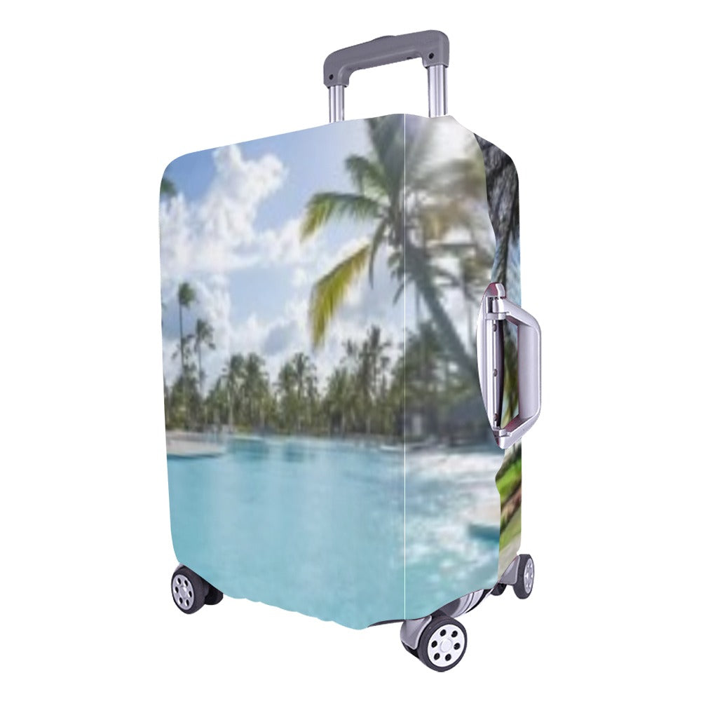 Paradise Luggage Cover