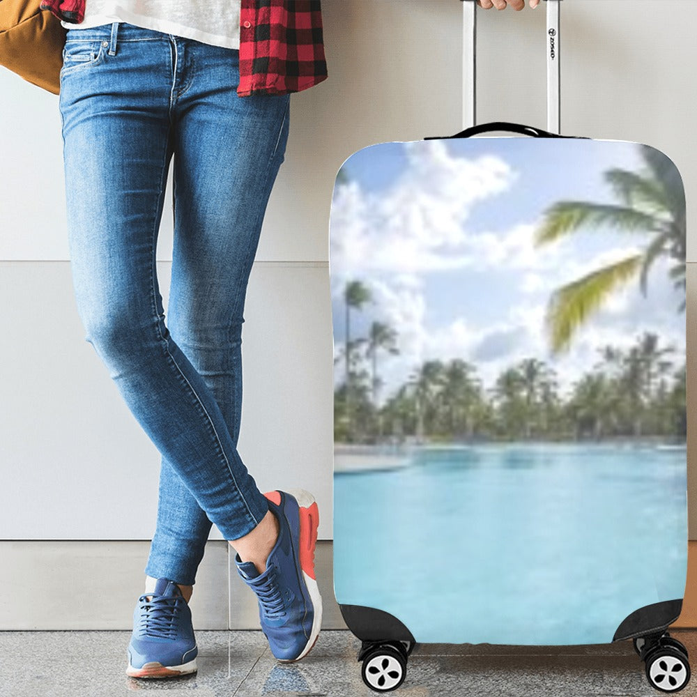 Paradise Luggage Cover