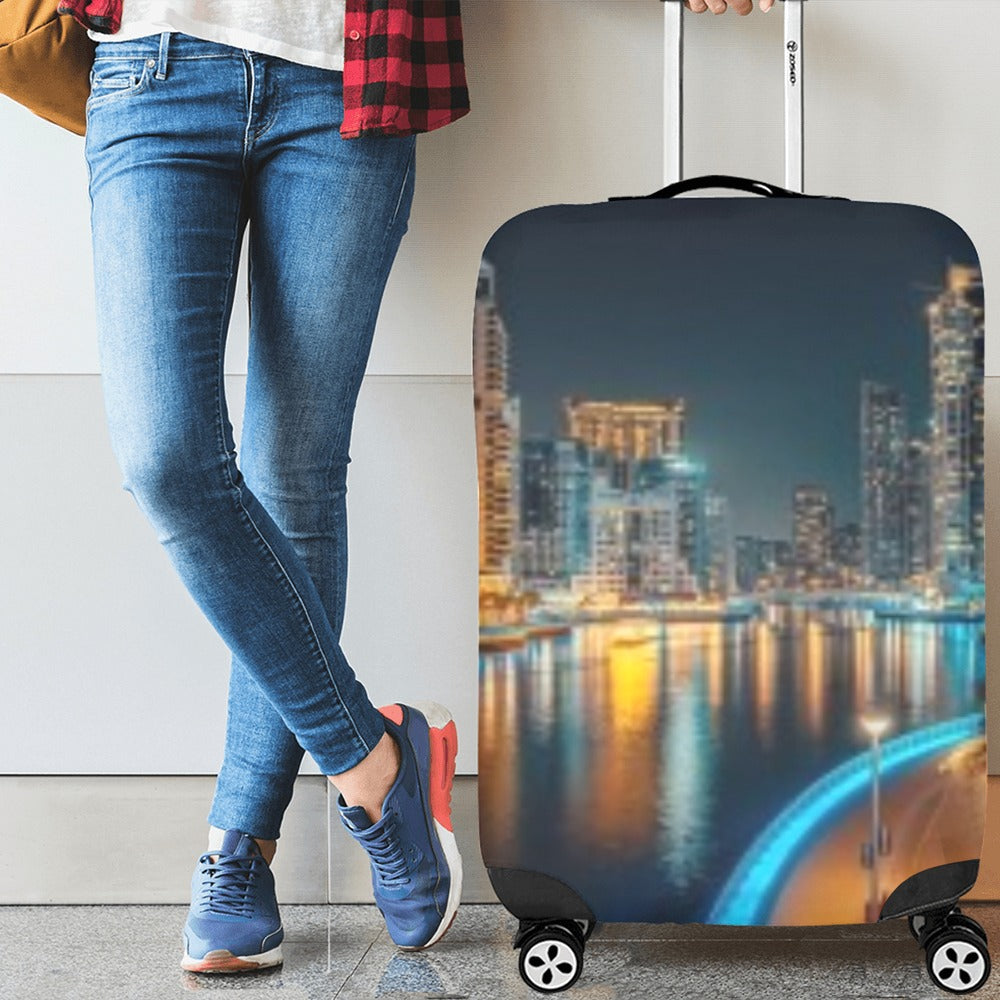 Dubai luggage cover